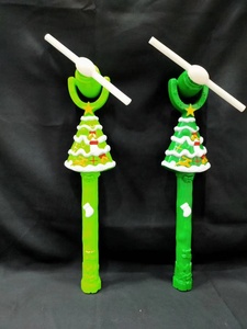 Vente directe usine : Jouets lumineux de Noël pour enfants, baguette musicale clignotante pour sapin de Noël, <span class=keywords><strong>moulin</strong></span> à <span class=keywords><strong>vent</strong></span> LED clignotant - Product Image 2