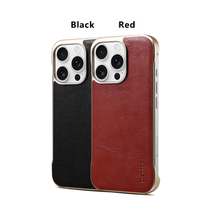 Funda de <span class=keywords><strong>Teléfono</strong></span> a Prueba de Golpes con Carga Inalámbrica Magnética, sin Marco, con Estampado de Piel de Becerro, Personalizada y de Cuero Genuino, Directo de Fábrica ODM, para la Serie Apple - Product Image 5