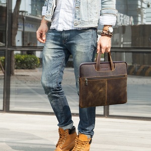 Sac Housse en Cuir Vintage Mince de Gros pour Ordinateur Portable 14-15 Pouces, Mallette <span class=keywords><strong>Coque</strong></span> en Cuir Personnalisée pour <span class=keywords><strong>MacBook</strong></span> <span class=keywords><strong>Pro</strong></span> 14 Pouces - Product Image 6
