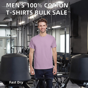 Camisetas de Hombre Estilo Urbano, 180g, 100% Algodón/Spandex/Nailon, Venta Directa de Fábrica, Cantidad al por Mayor, Mejor Precio, Mejor Calidad, Lisas - Product Image 2