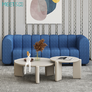 Sofá Modular Convertible de Diseño Moderno y Simple, de Cuatro Plazas, Tapizado en Tela, Extensible, para Oficina, Sala de Estar, Hogar, Apartamento, CATERPILLAR - Product Image 2