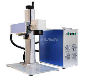 Máquina de Marcado Láser de Fibra Negra/a <span class=keywords><strong>Color</strong></span>, Grabador Láser de Fibra/Marcado Láser en Acero Inoxidable y Aluminio - Product Image 1