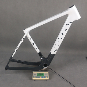 Carbon <b>Frame</b> Disc Gravel Bike Full Hidden Cable Part Carbon Fiber T1000 T4 700X50C Frameset YS775-1+PT432C GR048 - Product Image 6
