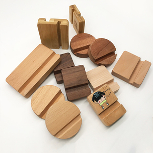 Soporte para teléfono móvil de <span class=keywords><strong>madera</strong></span> con impresión personalizada, soporte plegable para ordenador portátil - Product Image 2