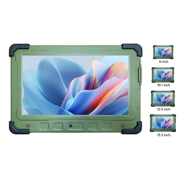 Windows 11 IP65 Rugged Industrial Tablet 13.3 inch Sunlight Readable Robust Android Panel PC for Field