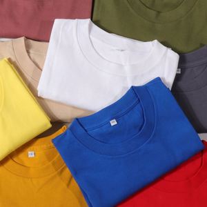 เสื้อยืดผู้ชายแขนสั้นทรงปกติ ผ้าฝ้ายถัก 100% สีขาว ลายพิมพ์ปรับแต่งได้ คุณภาพสูง - Product Image 4