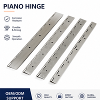 Charnières longues en métal XYKJ, charnières continues en fer, acier inoxydable, aluminium, charnières de porte pour boîte en bois