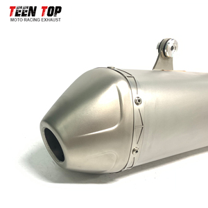 Silencieux d'échappement 4 temps 2020-2023 pour <span class=keywords><strong>KTM</strong></span> 250/<span class=keywords><strong>350</strong></span>/450 /500 EXC-F/FE350/FE501 Silencieux en acier inoxydable sans DB Killer 50.5mm - Product Image 4