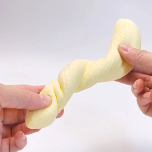 En stock aux États-Unis, Lot de 3 pièces Kawaii, Jouet sensoriel anti-stress à presser, à remontée lente, en forme de banane, texture Mochi Crème, Nouveauté promotionnelle - Product Image 4