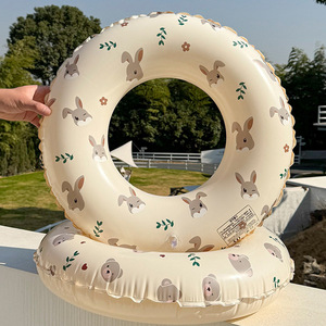 Adult Inflatable Swimming <b>Ring</b> With Rabbit Pattern For Pool Fun And Water Sports - Product Image 3
