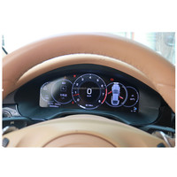 Ventes directes d'usine Kits de mise à niveau d'intérieur Panamera de luxe Tableau de bord numérique Console centrale Cluster Double écran