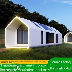 ห้องพักพักผ่อนกลางแจ้งสำเร็จรูปสำหรับการท่องเที่ยว ห้องจัดแสดงสินค้าเคลื่อนที่ ห้องถ่ายทอดสด บ้านพักตู้คอนเทนเนอร์สำหรับแคมป์ปิ้ง - Product Image 3