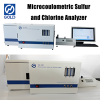 Analyseur de soufre et de chlore microcoulométrique ASTM D3120 par microcoulométrie oxydatrice, testeur de chlore et de soufre ASTM D3246