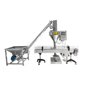 CE certificated powder filling packing machine/screw auger powder weight dispenser/corn flour packing machine