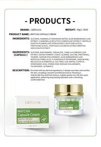 กรีนเลม มัทฉะ เวลเวท ครีม แอนตี้เอจจิ้ง รักษาสิว ฟื้นฟูผิวหน้า มอยเจอร์ไรเซอร์ ทรานเน็กซามิก แอซิด วิตามินซี ไฮยาลูรอนิค - Product Image 6