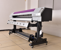 Impresora de inyección de tinta de gran formato de fábrica, 1,6 m, 1,8 m, XP600, DX5, impresora digital