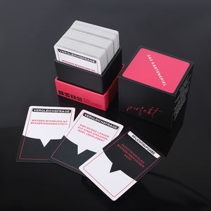 Gioco <span class=keywords><strong>di</strong></span> carte personalizzato per feste con mazzi <span class=keywords><strong>di</strong></span> bordo stampati verità o coraggio fatti <span class=keywords><strong>di</strong></span> carta - Product Image 5