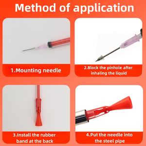 Veterinär ausrüstung Langstrecken spritzen injektor Einweg-Veterinärs pritze - Product Image 6