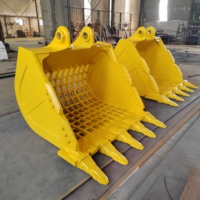 Cubo de cribado para minería de alta resistencia para la separación de mineral, material de cubierta y roca residual