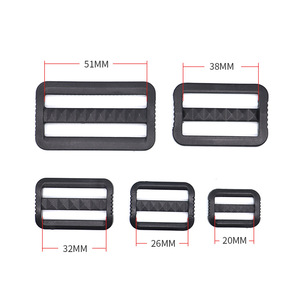 Hebilla de Plástico en Forma de D de 20mm, 26mm, 32mm, 38mm, 51mm para Bolsos, Cierres Ajustables, Accesorio de Hardware Duradero para Correas - Product Image 2
