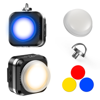 Mini lampe LED COB multifonctionnelle à clipser pour selfie, portable, rotative à 180°, température de couleur réglable, étanche