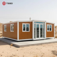 Maison conteneur extensible pour climat froid du Canada, maison préfabriquée modulaire, mini-maison résistante à l'hiver, villa conteneur maritime