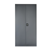 Archivador de Acero Resistente de Doble Puerta con Cerradura y 5 Estantes para Almacenamiento de Archivos Fiscales y Libros de Contabilidad para Firmas Contabiles