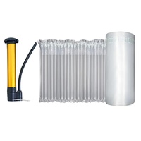 Film de protection gonflable anti-perforation en PE/PA robuste, recyclable, en rouleau, pour coussin d'air, impression personnalisée OEM, approvisionnement en gros