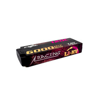 Cnhl Baterai HVLI Lipo, Baterai 6000Mah 7.6V 2S 120c HV dengan Colokan EC5 untuk Mobil Balap RC Muatan Kendaraan