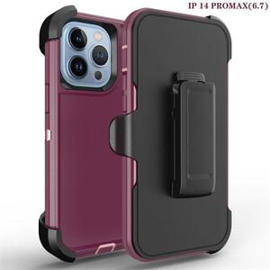 Cover per Telefono Cellulare Resistente 3 in 1 per iPhone 14 Pro Max, Vendita all'Ingrosso dalla Fabbrica - Product Image 4