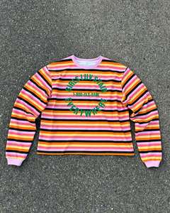 Hot Bán Phổ Biến O-Cổ Chất Lượng Cao In Sọc <span class=keywords><strong>Tee</strong></span> Quá Khổ Cắt Top Biểu Tượng Tùy Chỉnh Thời Trang Đường Phố Baggy Áo Sơ Mi Nam - Product Image 1