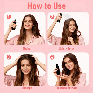 แป้งแชมพูแห้งสำหรับผู้หญิงและผู้ชาย ขนาด 1.23 ออนซ์ แบบสเปรย์พกพา ไม่ต้องใช้น้ำ เพิ่มวอลลุ่ม ติดทนนาน ไม่มีกลิ่น สำหรับทุกสภาพเส้นผม - Product Image 4