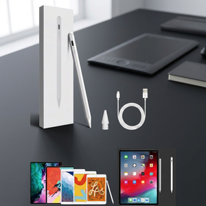 Penna Stilo Universale per Tablet con Punta Sostituibile, Design Passivo Capacitivo in Plastica - Product Image 4