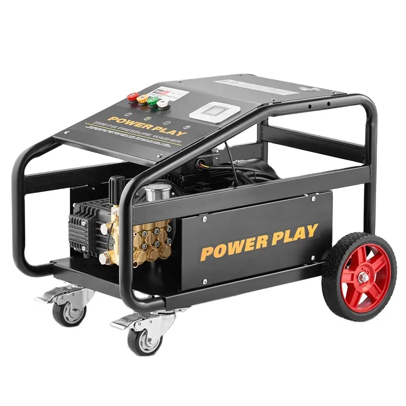 Pai Chi Industrial 2500PSI Commercial Pressure Washer 3kw Three Phase Electric 170bar High Pressure cleanher