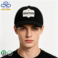 Casquette Trucker 5 Panneaux en Coton Biologique Certifiée ISO9001 GRS, Fabrication OEM, avec Patchs Brodés Personnalisés en Tissu pour Usage Quotidien Urbain