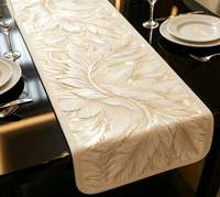Vente directe d'usine TUOTU, tapis de sol écologique, classique, luxueux, vintage européen, antidérapant, séchage rapide, facile à nettoyer, résistant à la chaleur, 33*91cm, PVC