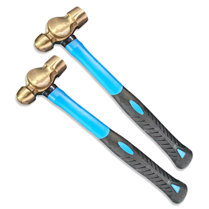 Martello a testa sferica antiscintilla con manico in fibra di vetro, in bronzo alluminio 0.5p, per cassetta degli attrezzi <span class=keywords><strong>Thor</strong></span> - Product Image 2