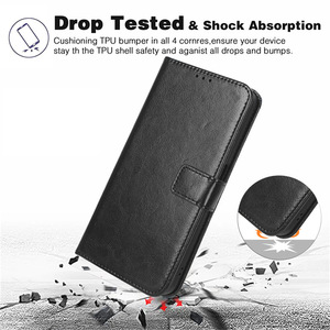 Fundas para Teléfono Tecno Spark 30C 4G KL6 con Ranura para Tarjetas Integrada, de Cuero PU, Impermeables, Magnéticas, con Correa de Mano de Color Personalizado - Product Image 6