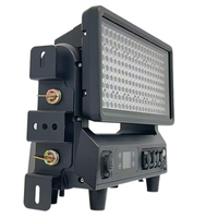 Projecteurs LED mobiles d'extérieur 189x10W RGBW 4-en-1 IP65 avec contrôle DMX512 pour l'éclairage architectural urbain, mural et paysager