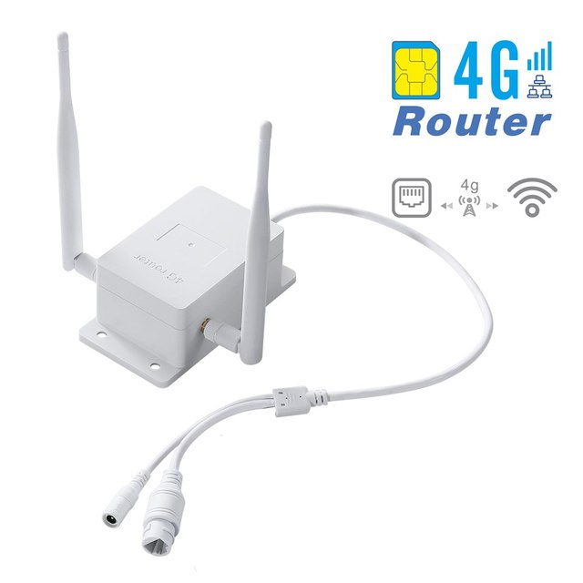 Portable 4G CPE 4G Router SIM Card WiFi Modem Hotspot TDD FDD LTE WiFi Router Wan/Lan Port RJ45 Dual External Antennas 3G Router