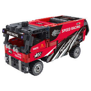 <span class=keywords><strong>COGO</strong></span> 5805 Nuovo Giocattolo Tecnologico, Modello di Veicolo in Mattoncini, Camion Pesante per Costruzioni e Modellismo - Product Image 4