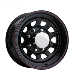 <span class=keywords><strong>Jantes</strong></span> de roues tout-terrain <span class=keywords><strong>4x4</strong></span> en <span class=keywords><strong>acier</strong></span> JUWA de haute qualité 15 <span class=keywords><strong>pouces</strong></span> <span class=keywords><strong>16</strong></span> <span class=keywords><strong>pouces</strong></span> 17 <span class=keywords><strong>pouces</strong></span> Noir Neuf - Product Image 3
