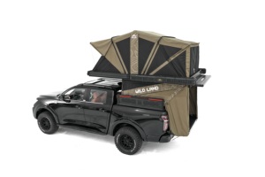 Carpa de techo para camioneta <span class=keywords><strong>Wild</strong></span> Land PickupMate, tipo camper, de doble nivel, panorámica, con área de descanso 360. °   Sistema de Elevación Automática para Toldos - Product Image 3
