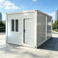 Bâtiment modulaire préfabriqué de luxe en conteneur de fret coloré, maison mobile, casas contenedor, conteneur durable de 40 pieds, détachable
