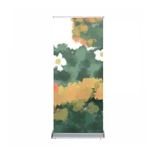 Support de bannière enroulable personnalisé 200 cm x 85 cm grand pied enroulable bannière pour les entreprises