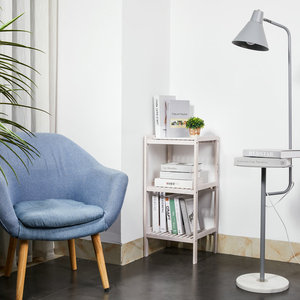 Étagère de rangement en bambou sur pied pour salon et balcon, multi-niveaux, multifonctionnelle, simple et peu encombrante - Product Image 3