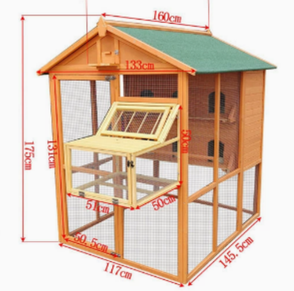 6 Room with jumping cage L Beige