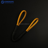 Corde d'épissure d'oeil de boucle UHMWPE colorée à haute charge, anneau UHMWPE résistant à l'abrasion et aux UV