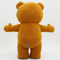 2026 personnalisé conçu adulte gonflable ours Costume mignon marron Teddie mascotte pour carnaval fête XL peluche amusant pour Promotions Anime
