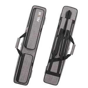 PELOVE HQ8029 Custodia per Stecca da <span class=keywords><strong>Biliardo</strong></span> Impermeabile con Logo Personalizzato, 4B 5S, Borsa per Stecca da Snooker, 9 Fori, Doppia Tracolla, Certificata CE - Product Image 1